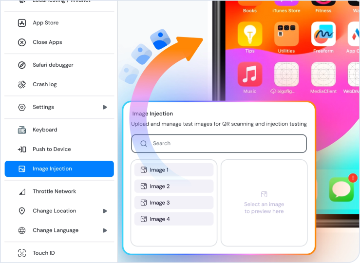 Manual testing feature