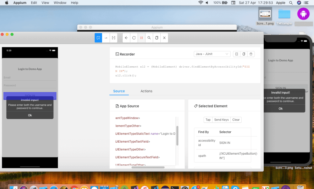 How to use Appium Inspector for Test Automation