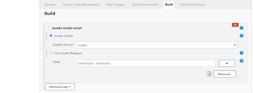 Build jobs
