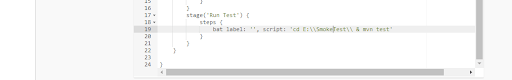 Test scripted pipeline