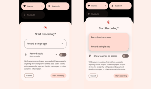 Single App Screen Recording