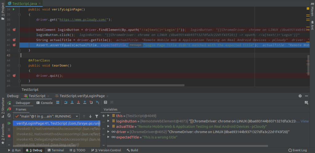 Intellij IDE